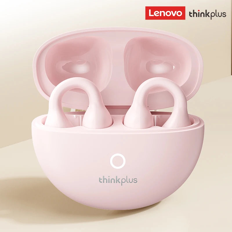 Lenovo LP25 OWS Bluetooth 5.4 Wireless Earphone Long Battery Life Headset Noise Canceling Gaming Headphones HIFI Stereo With Mic