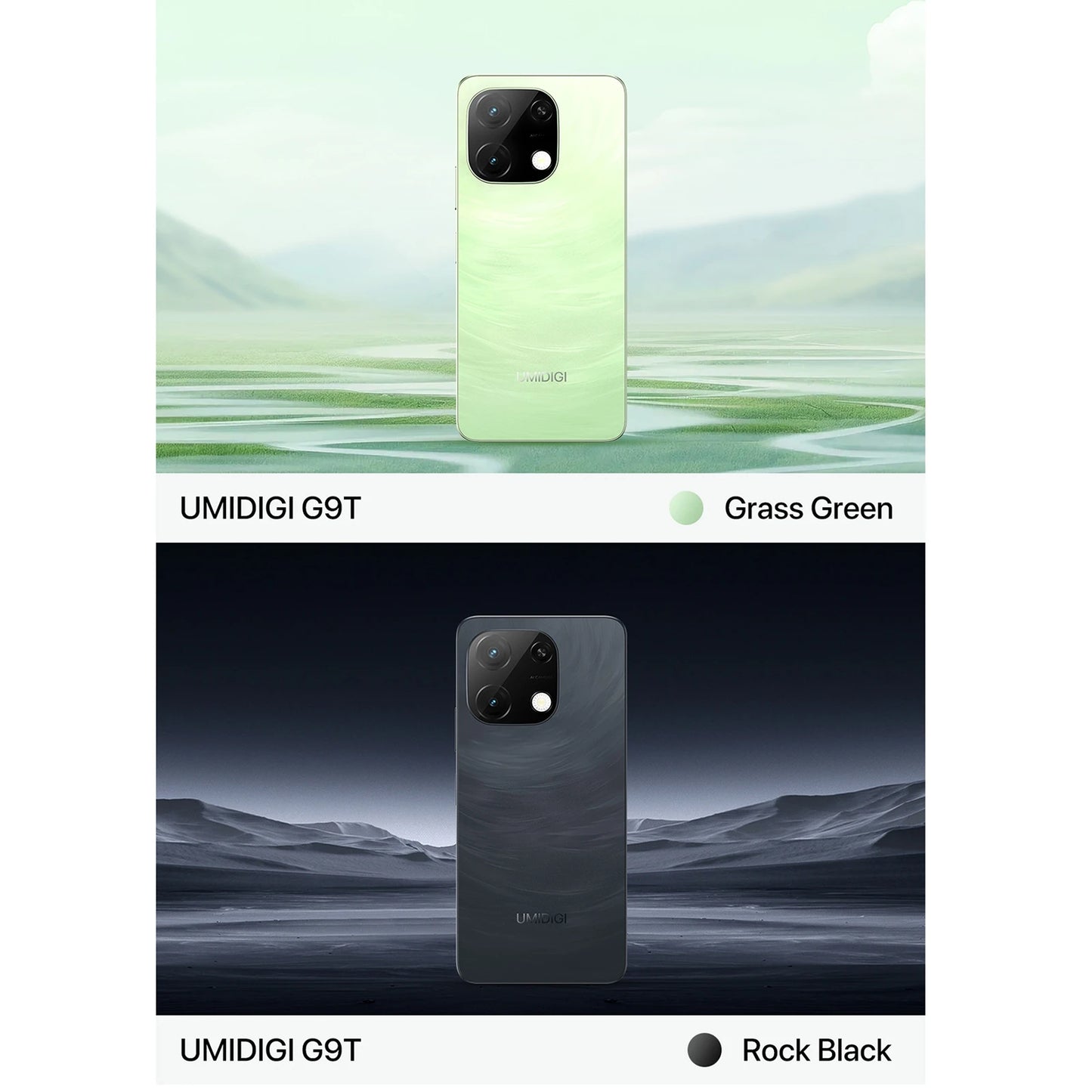 UMIDIGI G9T Smartphone Android 14 UNISOC T606 Octa Core 4GB+128GB 6.75” Water Drop HD+ Display 5000mAh Battery 13MP Camera