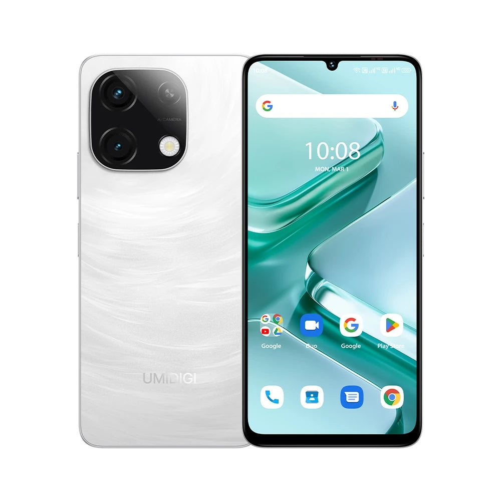 UMIDIGI G9T Smartphone Android 14 UNISOC T606 Octa Core 4GB+128GB 6.75” Water Drop HD+ Display 5000mAh Battery 13MP Camera
