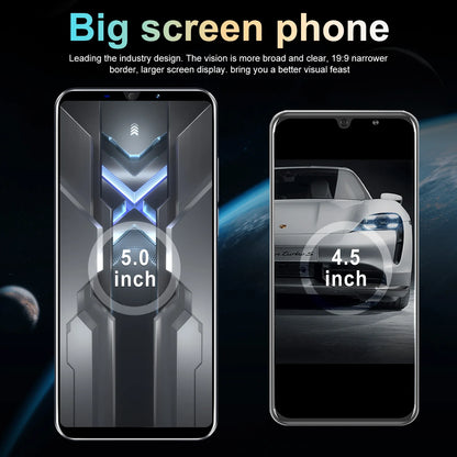 XS22 Smartphone Android 5.0 inch 3+32GB ROM 5+13MP Camera Mobile phones 3500mah Battery Dual Sim Cellphone