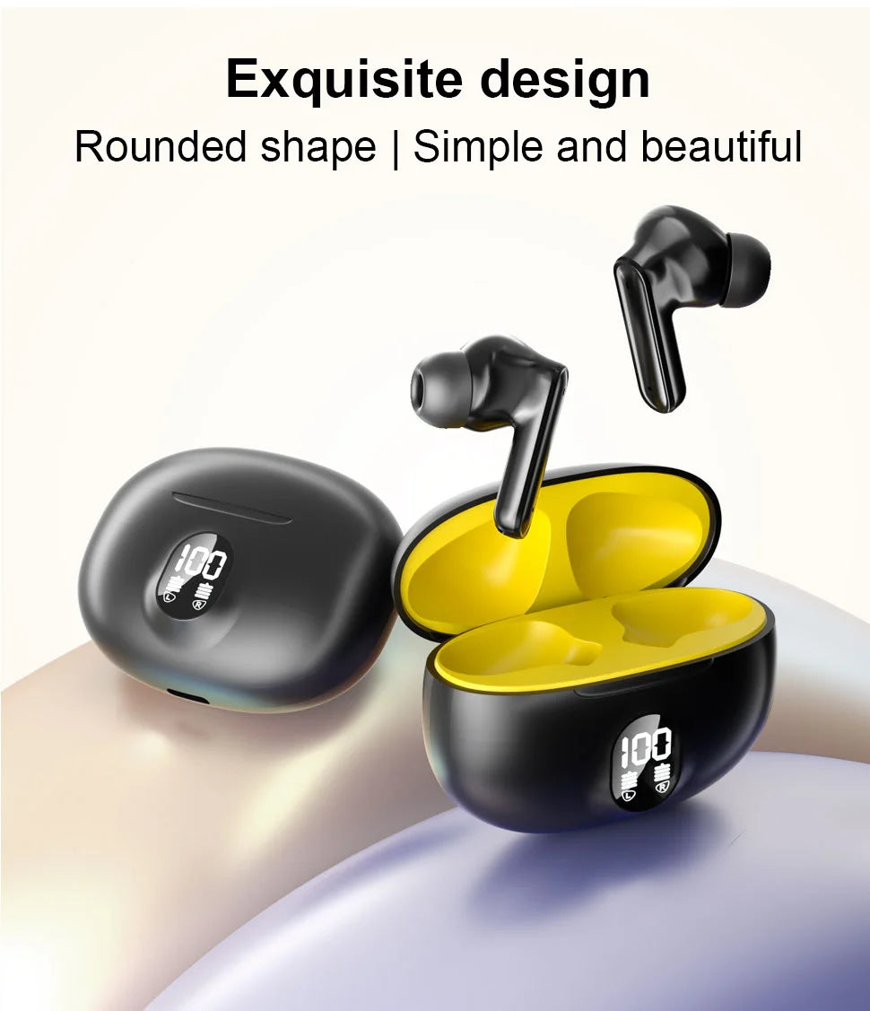 Bluetooth Earphone Wireless Headphone Widely compatible HiFi Stereo Headsets Noise Cancelling Earbuds For Xiaomi Lenovo Air ipad