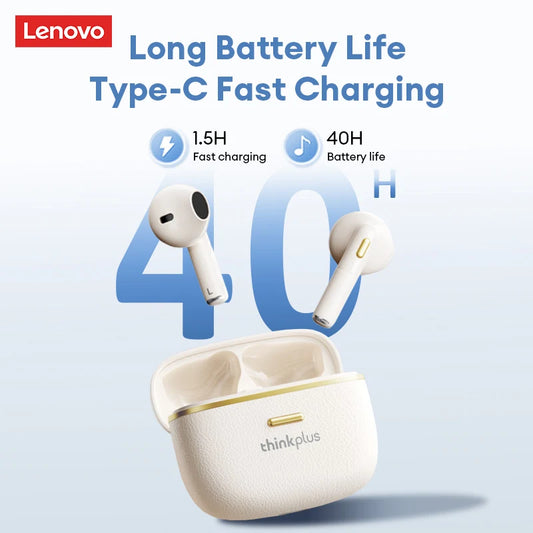 Original Lenovo LP22 Pro Wireless Bluetooth Headphones True For Stereo Sport Game TWS Earbuds In Ear With Mic Touch Headset New