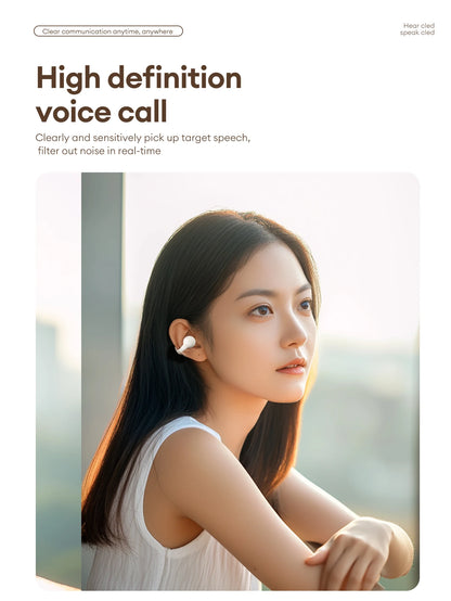 Lenovo LP25 OWS Bluetooth 5.4 Wireless Earphone Long Battery Life Headset Noise Canceling Gaming Headphones HIFI Stereo With Mic