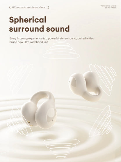 Lenovo LP25 OWS Bluetooth 5.4 Wireless Earphone Long Battery Life Headset Noise Canceling Gaming Headphones HIFI Stereo With Mic