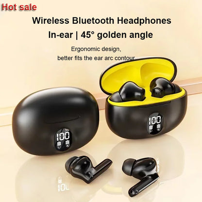 Bluetooth Earphone Wireless Headphone Widely compatible HiFi Stereo Headsets Noise Cancelling Earbuds For Xiaomi Lenovo Air ipad