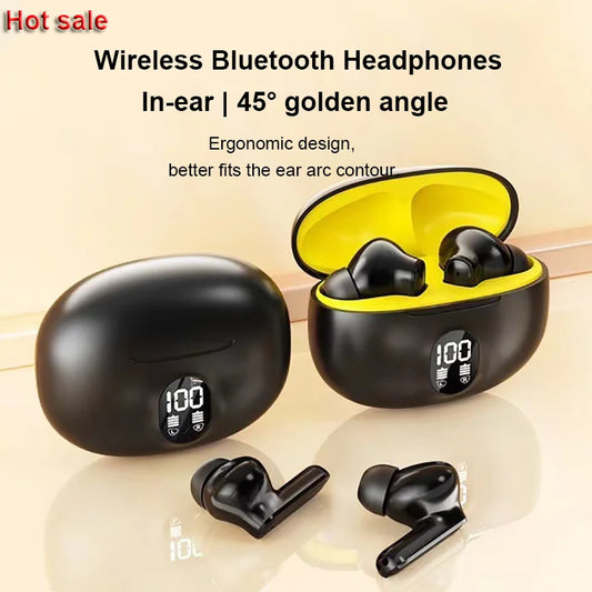 Bluetooth Earphone Wireless Headphone Widely compatible HiFi Stereo Headsets Noise Cancelling Earbuds For Xiaomi Lenovo Air ipad