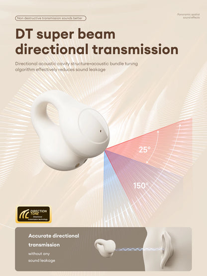 Lenovo LP25 OWS Bluetooth 5.4 Wireless Earphone Long Battery Life Headset Noise Canceling Gaming Headphones HIFI Stereo With Mic
