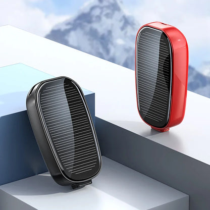 1200mAh Solar Power Bank Portable Charging Poverbank External Battery Charger Fast Charging Powerbank Keychain For Xiaomi TYPE C