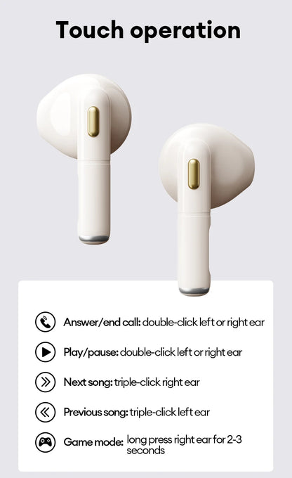 Original Lenovo LP22 Pro Wireless Bluetooth Headphones True For Stereo Sport Game TWS Earbuds In Ear With Mic Touch Headset New