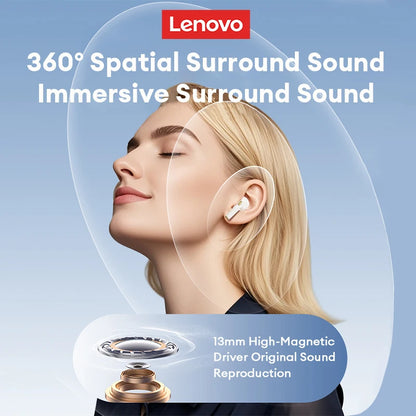 Original Lenovo LP22 Pro Wireless Bluetooth Headphones True For Stereo Sport Game TWS Earbuds In Ear With Mic Touch Headset New