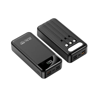 Power Bank 100000mAh with 22.5W PD Fast Charging Powerbank Portable Battery Charger PoverBank for IPhone 13Pro Xiaomi Huawei